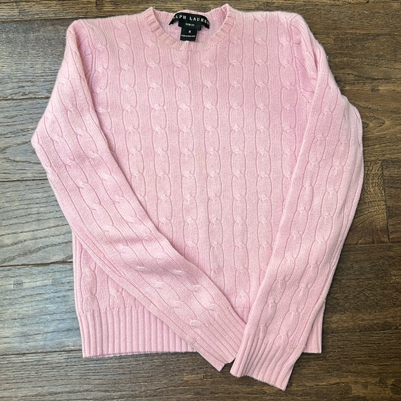 Cashmere crewneck sweater - Picture 1 of 3